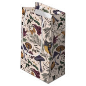 Crème Kolibrie Tuin Cadeautas (Achterkant Gekanteld)
