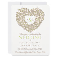 Crème lente tulptulpje met hart bruiloft