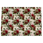 Crème Libellen en Rozen Groot Cadeauzakje (Voorkant)