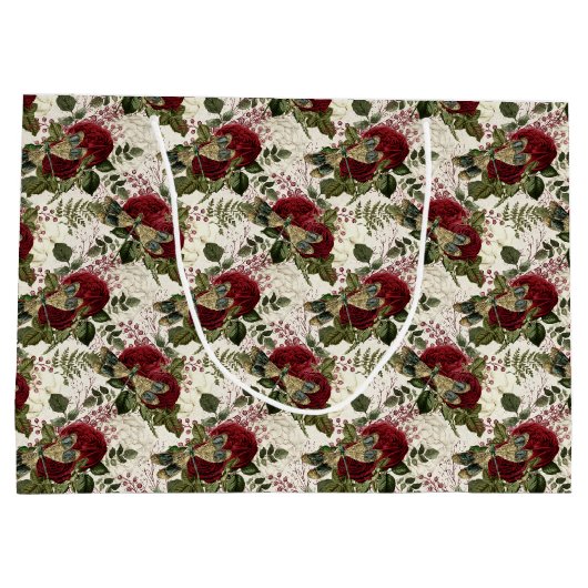 Crème Libellen en Rozen Groot Cadeauzakje (Achterkant)