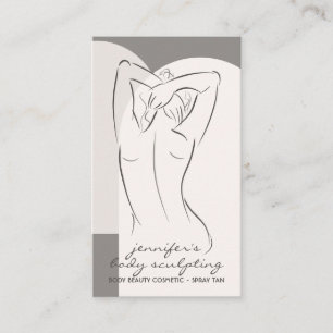 Crème Lichaam Modellering Contour Spray Tan Visitekaartje