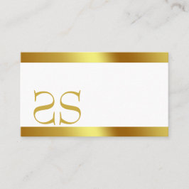 CRÈME LINNEN VISITEKAARTJE