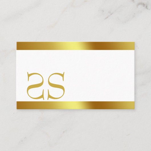 CRÈME LINNEN VISITEKAARTJE (Voorkant)