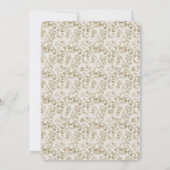 Crème Luipaardprint Kaart (Achterkant)