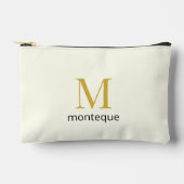 Crème Luxe Gepersonaliseerd Monogram Cadeau Voor H Etui (Voorkant)