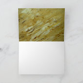 Crème Marmer dank u Bedankkaart (Binnen)