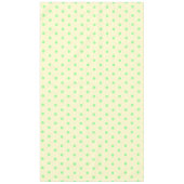 Crème Mintgroene Stippen Tafelkleed (Voorkant)
