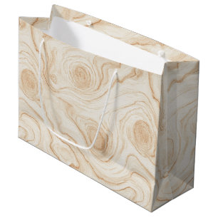 Crème namaak hout groot cadeauzakje