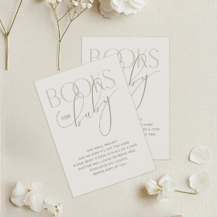 Crème Neutrale Boekverzoek Bijlagekaart Informatiekaartje