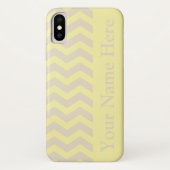 Crème Neutrale Chevrons Case-Mate iPhone Case (Achterkant)