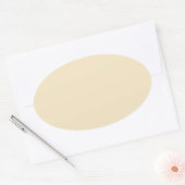 Crème Ovale Sticker (Envelop)