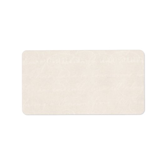  Crème Parchment Bekijk de achtergrond van oud pap Etiket (Voorkant)