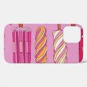 Crème patroon, illustratie. Case-Mate iPhone case (Achterkant (horizontaal))