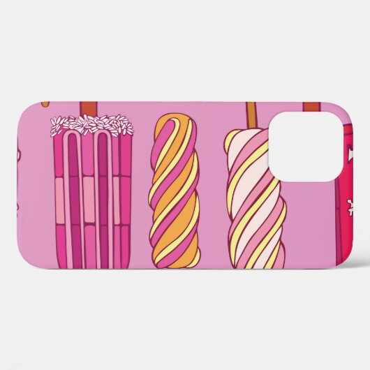 Crème patroon, illustratie.  Case-Mate iPhone case (Achterkant (horizontaal))