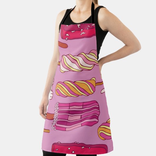 Crème patroon, illustratie.  schort (Insitu)