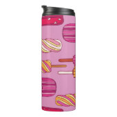 Crème patroon, illustratie. thermosbeker (Geroteerd rechts)