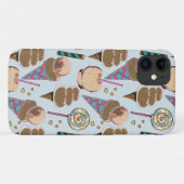 Crème-patroon | Lolbuispatroon | lolly 25 Case-Mate iPhone Case (Achterkant (horizontaal))