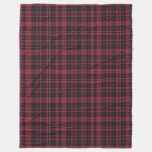 Crème Plaid en Lint Kerstmis