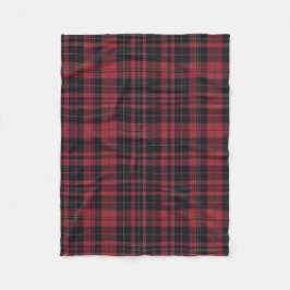 Crème Plaid en Lint Kerstmis Fleece Deken