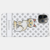 Crème Point Tabby Birman / Ragdoll Mooie Kat & Naa Case-Mate iPhone Case (Achterkant (horizontaal))