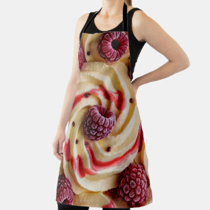 Crème Raspberry Swirl - Zoete Dessert Esthetiek Schort
