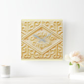 crème retro biscuit cookie klok 2 (Huis)