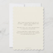 Crème Rode Bessen+Eucalyptus Kerst Foto Feestdagenkaart (Achterkant)