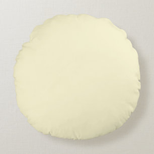 Crème Rond Kussen