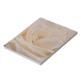 Crème Roos Note Pad Notitieblok