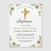  Creme Rozen Gold Cross-Baptisme (Voorkant)