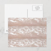 Creme Silver Sparkle: Vlak of Tekst toevoegen n Af Briefkaart (Voorkant / Achterkant)