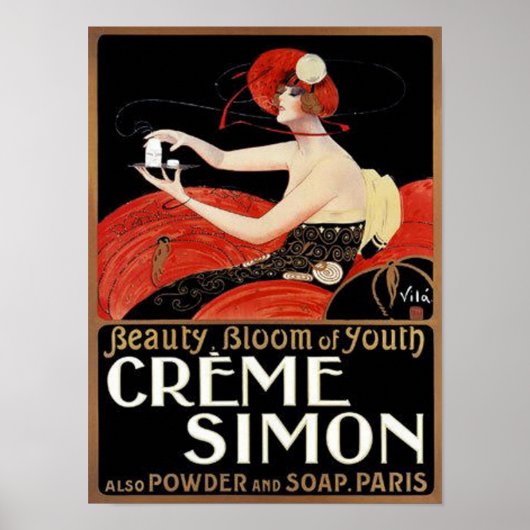 Creme Simon Soaps Poster (Voorkant)