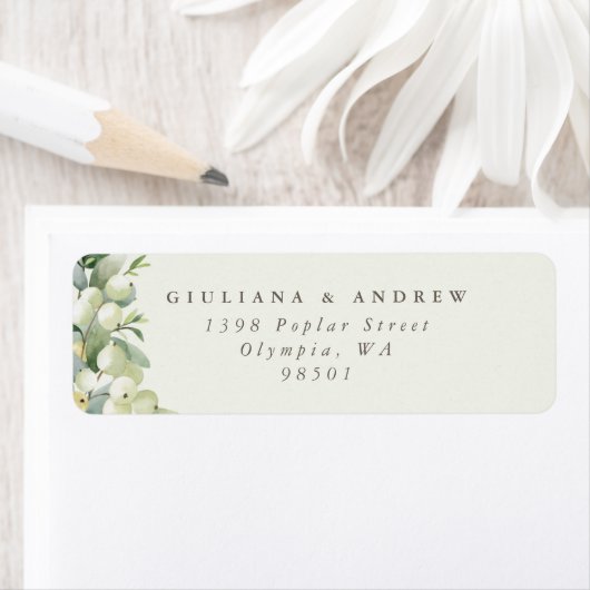 Crème Sneeuwbes+Eucalyptus Retouradres Etiket (Insitu)