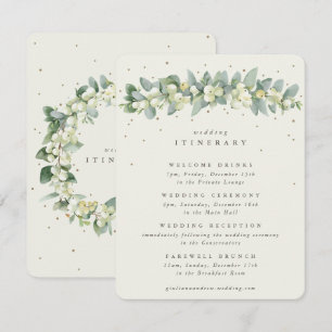 Crème Sneeuwbes+Eucalyptus Slagroom Trouwfeesten Informatiekaartje