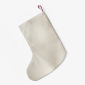 Crème Sparkle Goud Glam Eenhoorn Lichten Kleine Kerstsok (Achterkant (Hangend))