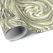 Crème Swirl-omslagpapier Cadeaupapier (Rol Hoek)