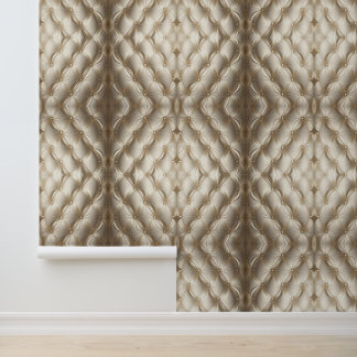Creme Tufted Behang