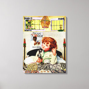  CRÈME VAN TARWE RECLAME CANVAS