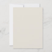 Crème Vintage Poster Bachelorette Uitnodiging (Achterkant)