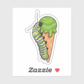 crème voor de tweede pijler sticker (Vel)