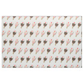 crème voor zuster op wit stof (Fat Quarter)
