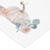 Crème waterverf pompoen floraal baby shower tafelkleed (Gekanteld)