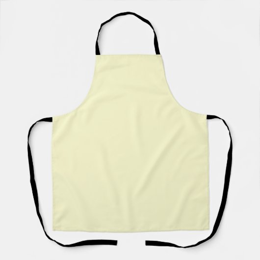 Creme White Red Apron for Stylish Cooking Schort (Voorkant)