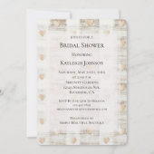 Crème Wit Beige Boho Hearts Vrijgezellenfeest Kaart (Voorkant)