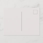 Crème Witte Gouden Zeester Strand  Briefkaart (Achterkant)