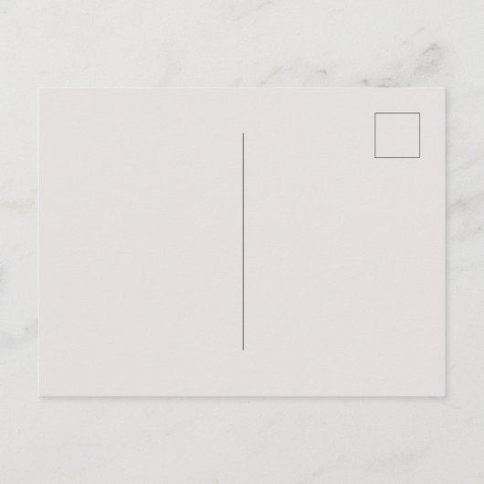 Crème Witte Gouden Zeester Strand  Briefkaart (Achterkant)