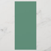 Crème Witte Rozen Glitter Groenerie Menu Kaarten (Achterkant)