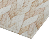 Crème Witte Weefsels Snijplank (Hoek)