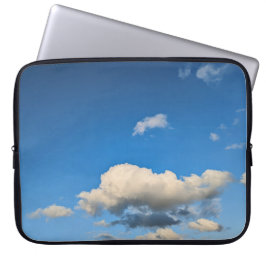 Crème wolk laptop sleeve