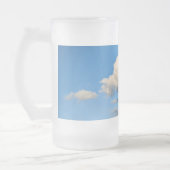 Crème wolken matglas bierpul (Links)